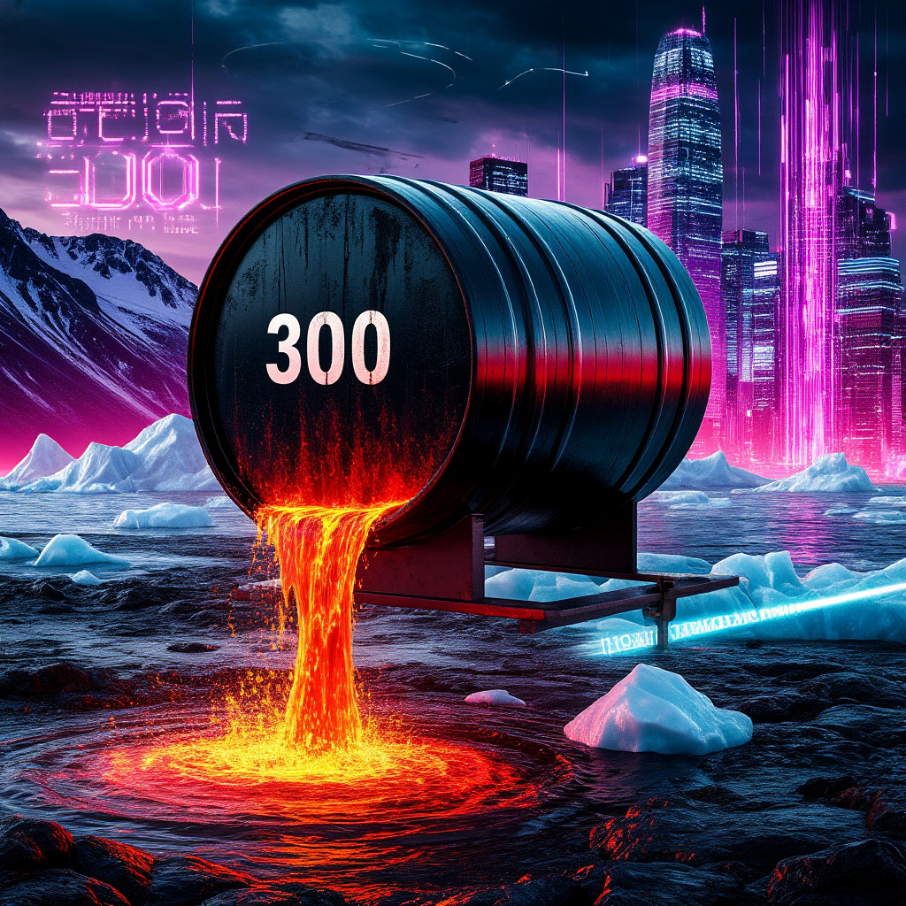 Нефть по 300 $ когда закончится дешёвая энергия?